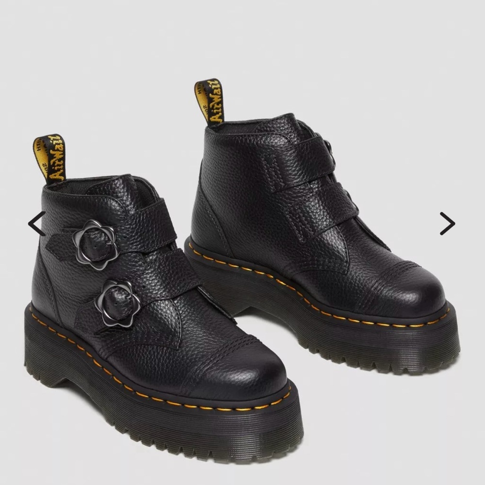 Dr. Martens Devon Flower Platform Boots